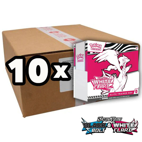 White Flare Elite Trainer Box Case