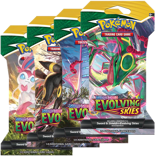 Evolving Skies Sleeved Booster