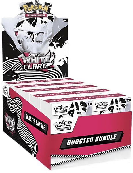 White Flare Booster Bundle Display